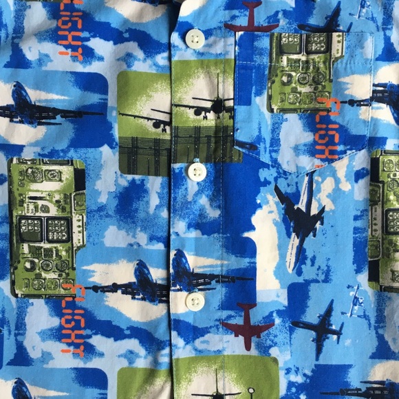 OshKosh shirt size 24 months airplanes flight Vtg? - Picture 6 of 12